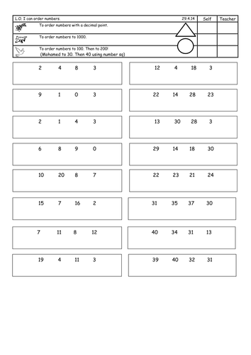 rounding 6 digit numbers worksheet differentiated 3 ways by harriet1987