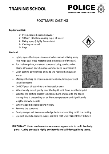 CSI Forensics Continued