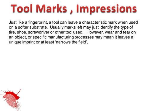 CSI Forensics Course