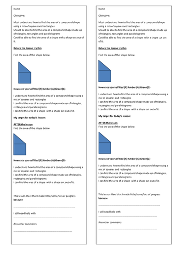 Compound area exit card activity