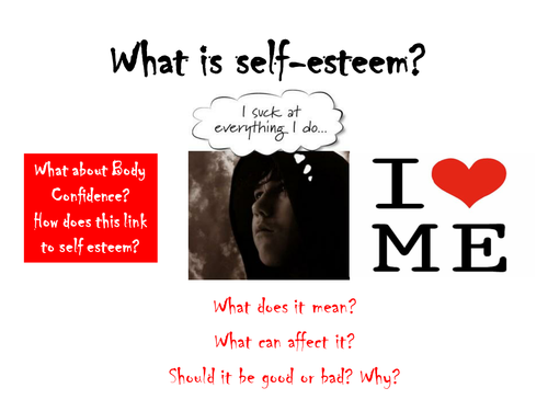 what-is-self-esteem-teaching-resources