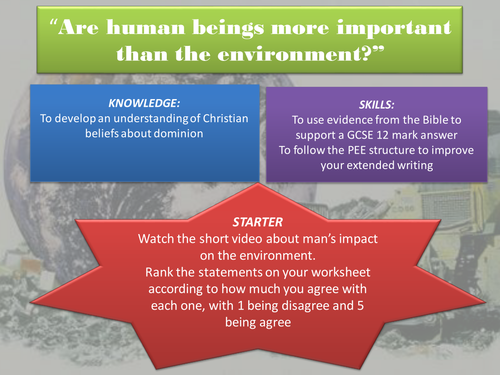 are-humans-more-important-than-the-environment-teaching-resources