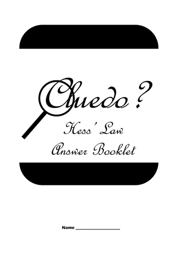 Hess' Law Cluedo