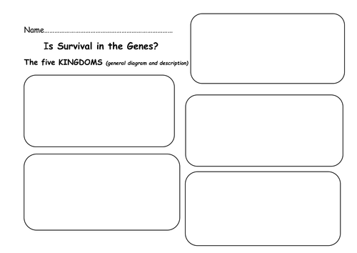 The 5 Kindoms and vertebrate invertebrate work