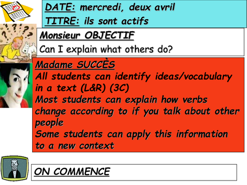 Ils sont actifs (Studio 1 3.5)