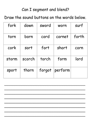 Phonics independent activities