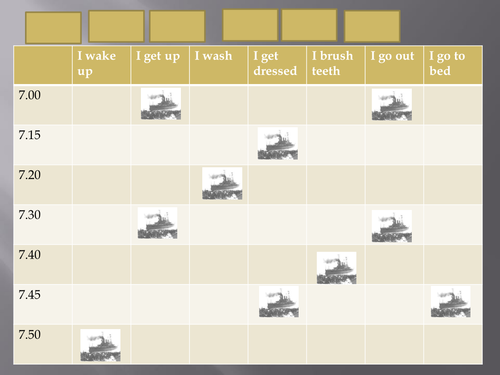 Daily routine - battleships