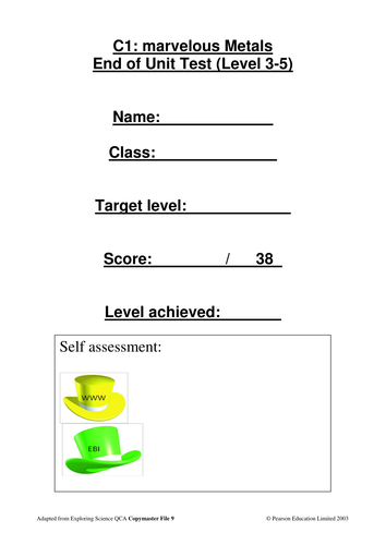 Fusion 3- C1 Marvelous Metals