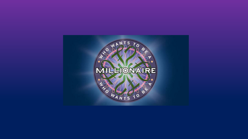 'Heroes' - Robert Cormier - Millionaire Quiz