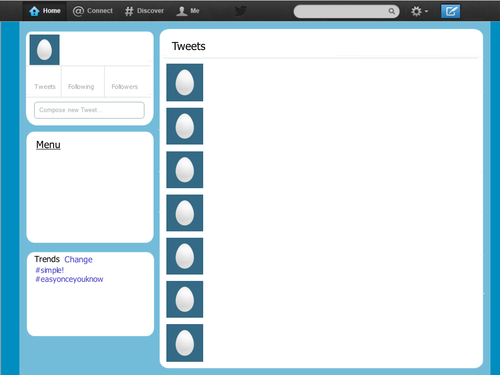 twitter template for powerpoint