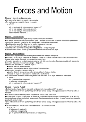 GCSE Physics Revision