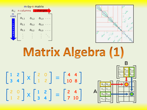 Matrix Algebra