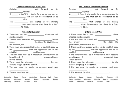 OCR B604 Peace and Justice Resources Part 1