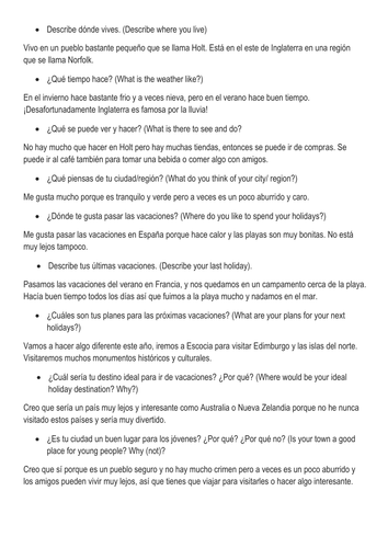 Igcse english directed writing picture