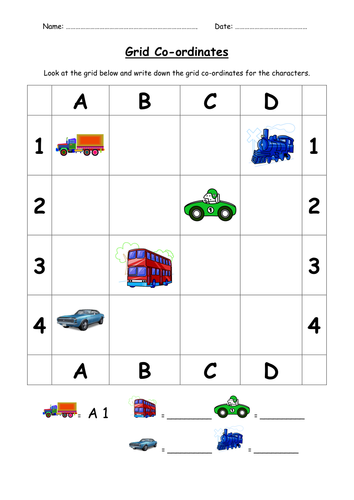 Transport grid co-ordinates