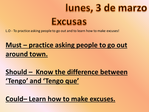 Mira 2 Module 2 - Invitations and excuses