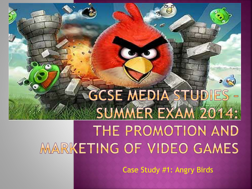 Case Study on Angry Birds