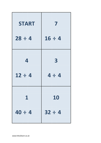 division loop cards