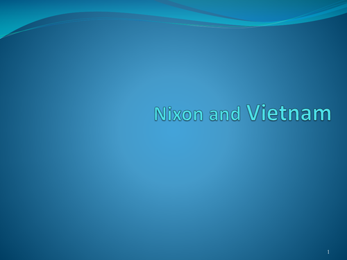 Nixon and his policies 1969