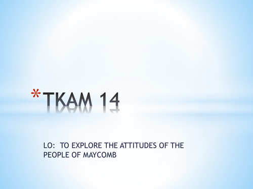 To Kill a Mockingbird 2