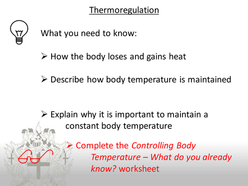 Thermoregulation