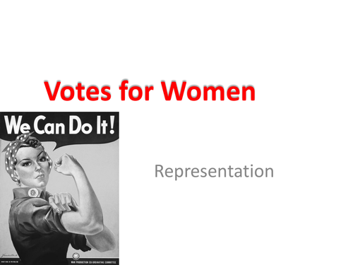 The Suffragettes