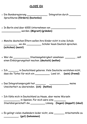 Two Worksheets + Answers on Integration | Teaching Resources
