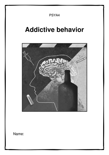 AQA Addictive behavior workbook