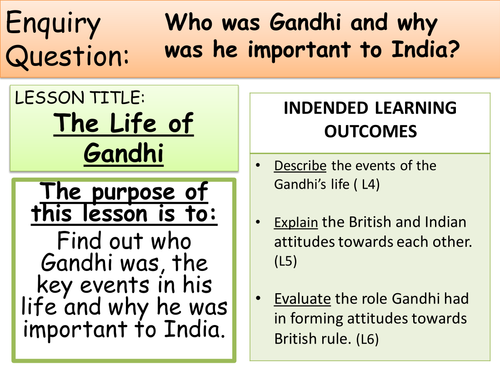 The British Empire - Gandhi