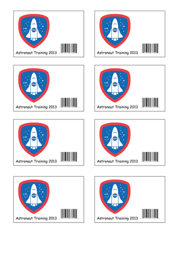 Space Themed ID cards | Teaching Resources