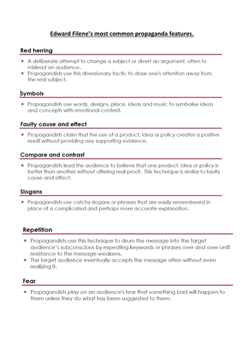 Year 11 Animal Farm - Lesson 7