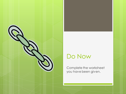 Year 10 Spoken Language Study - Lesson Four