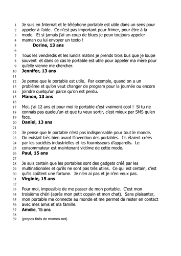 Young people and mobile phones