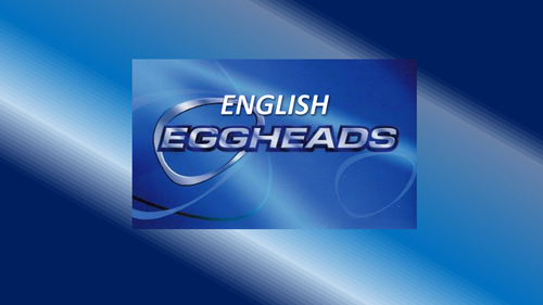 Beat The Eggheads English Quiz