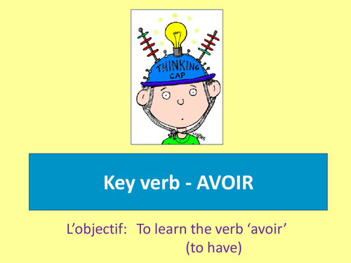 Introduction to avoir (present tense)