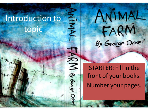 Animal Farm KS3 resource pack