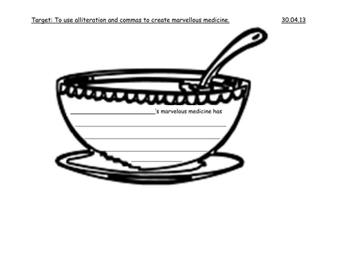 Create a marvelous medicine with alliteration