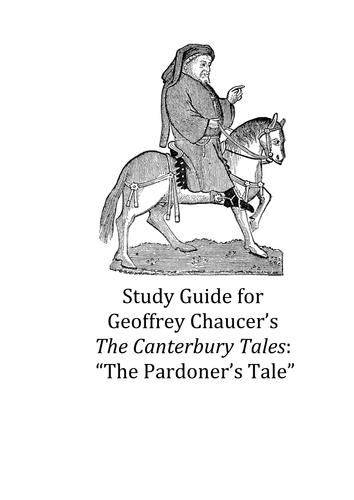 CCEA - The Pardoner's Tale