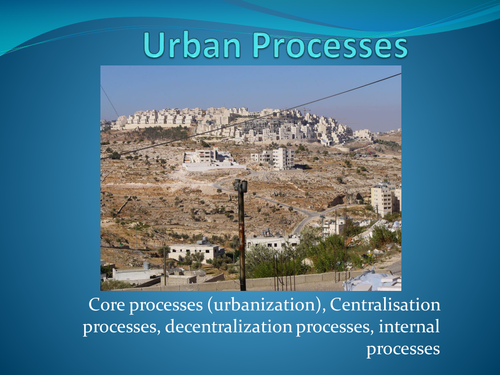 Urban Processes