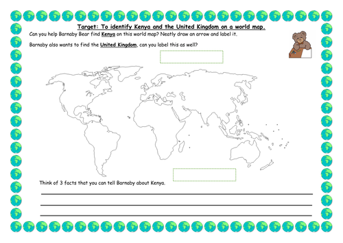 Barnaby Bear visits Kenya