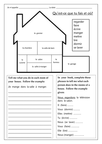 La Maison - Qu'est-ce que tu fais et où?