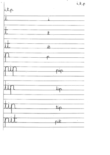 English Handwriting and presentation KS2 | Teaching Resources