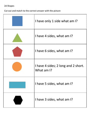 Maths- 2D Shapes for KS1 by LearnersLabyrinth - Teaching Resources - TES