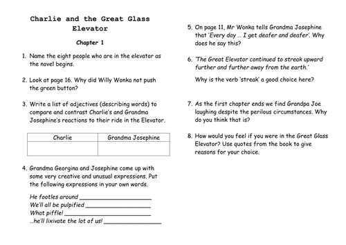 Guided Reading comprehension questions