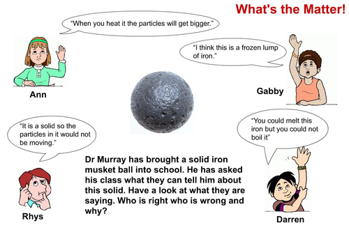 Rooting Out Misconceptions (States of Matter)