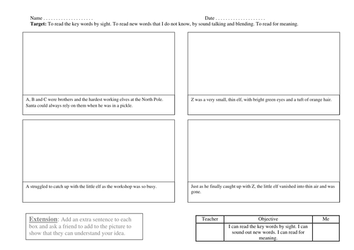 Christmas Story Reading Comprehension KS1