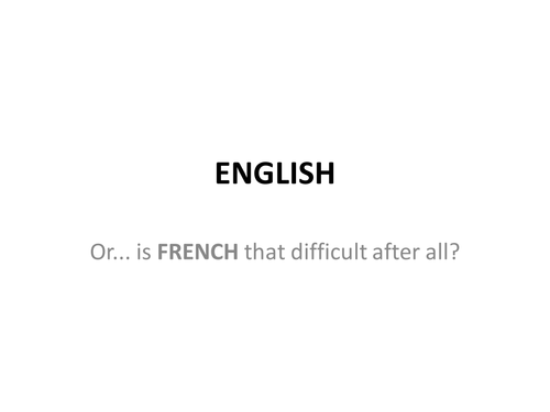 French A Level