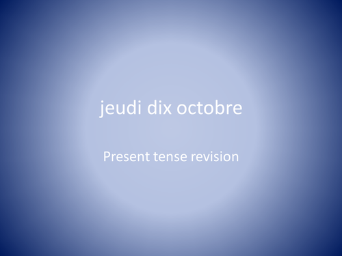 French verb games