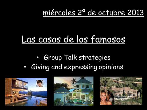 Las casas de los famosos