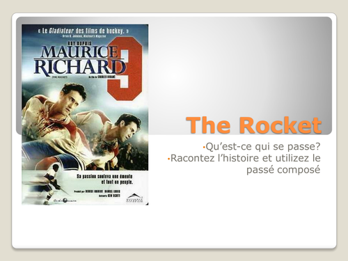 Activities to go with the Film the Rocket